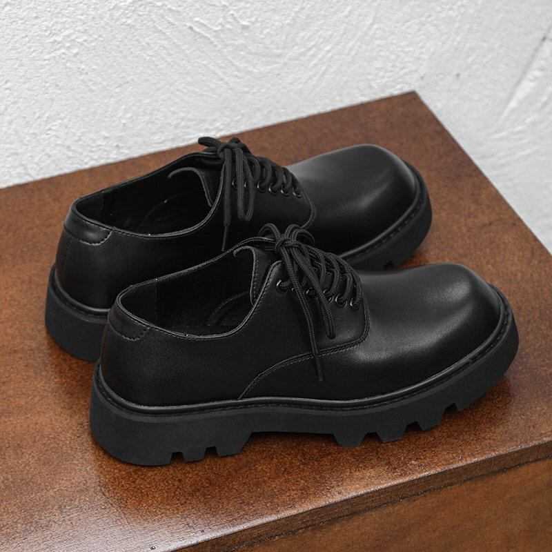 スクエアトゥダービーシューズ SHE101