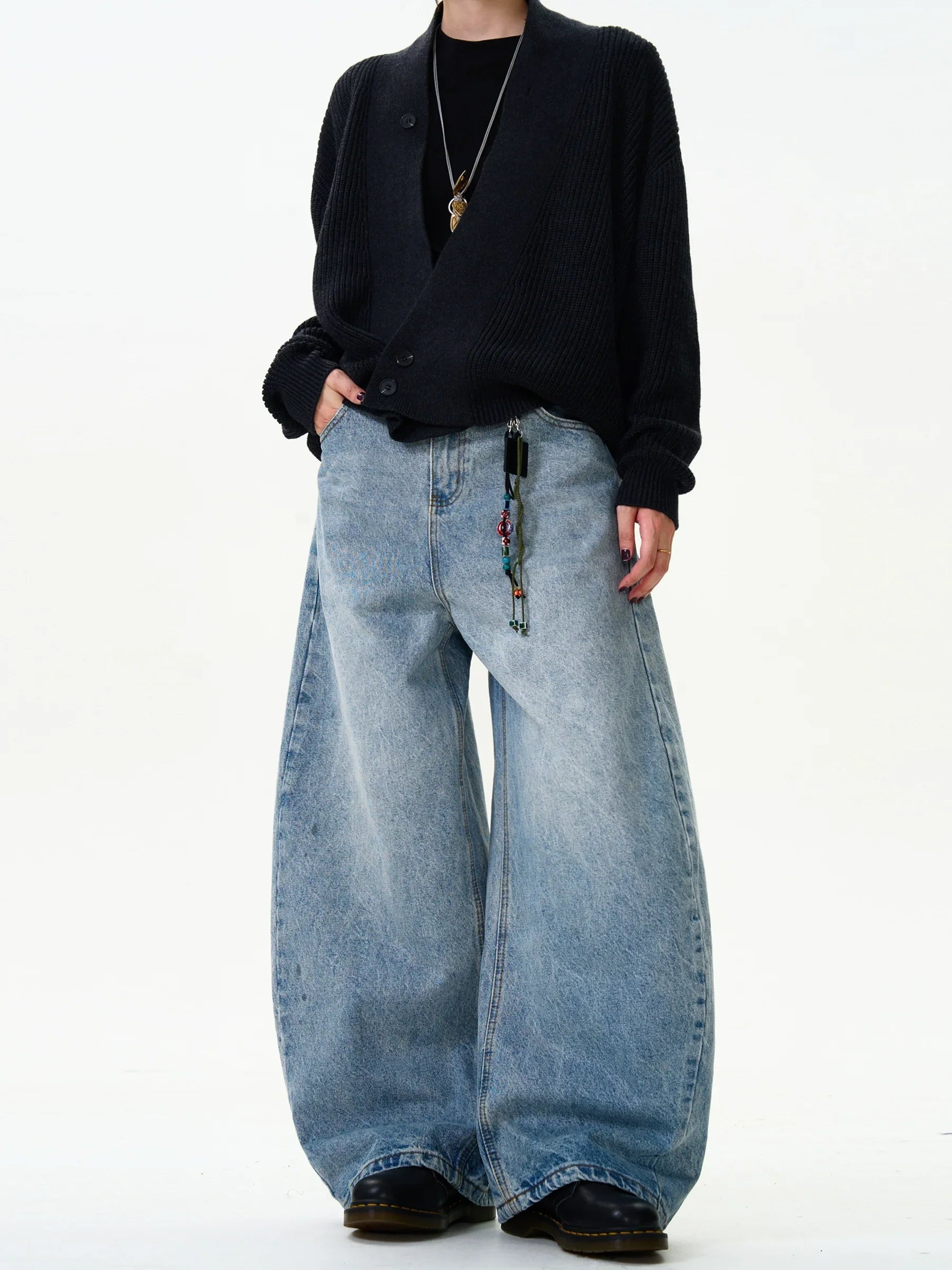 アメリカンクラシックウォッシュドデニムパンツ J101
