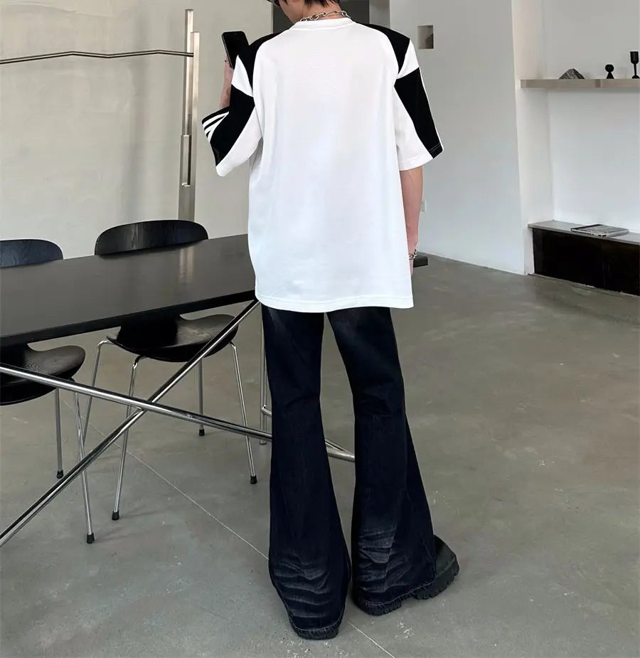 バイカラーショルダーTシャツ TS2033