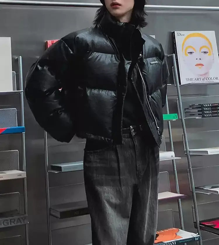 レザーパフジャケット JC1912