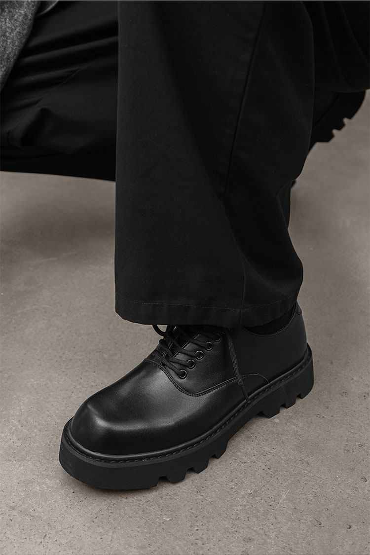 スクエアトゥダービーシューズ SHE101