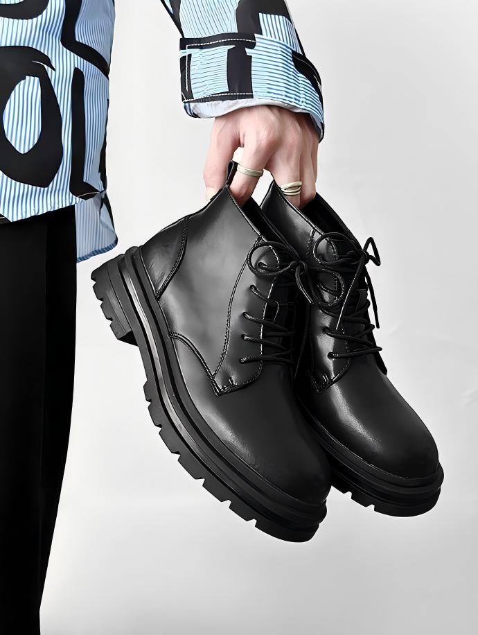 ブラックモードブーツ SHE103