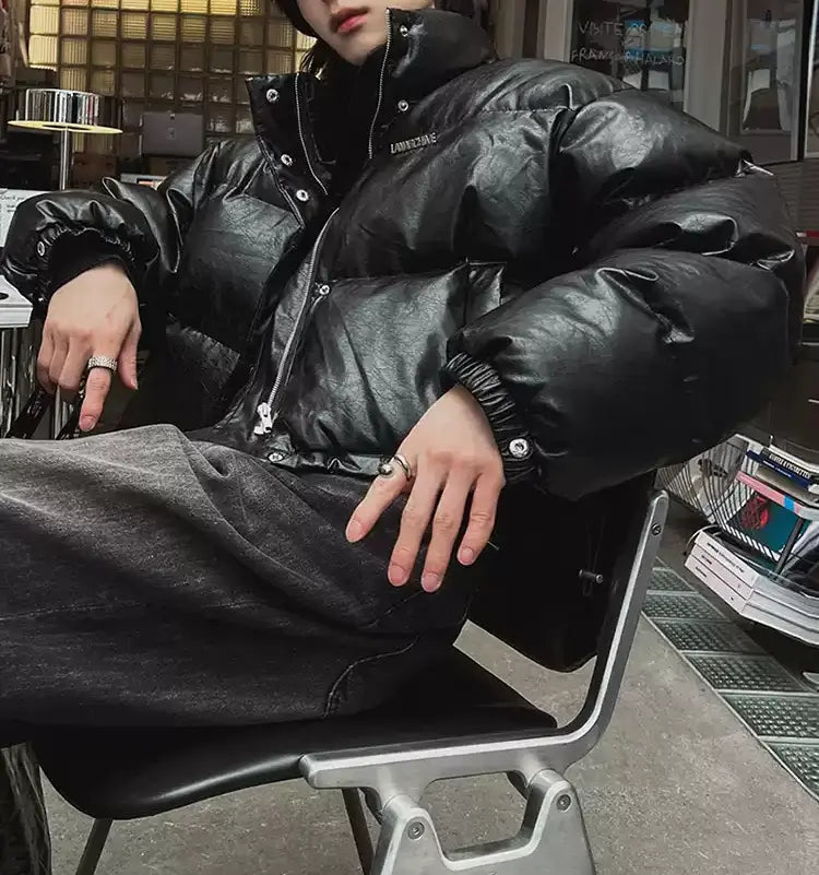 レザーパフジャケット JC1912