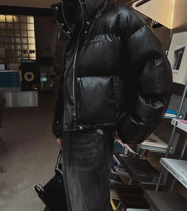 レザーパフジャケット JC1912