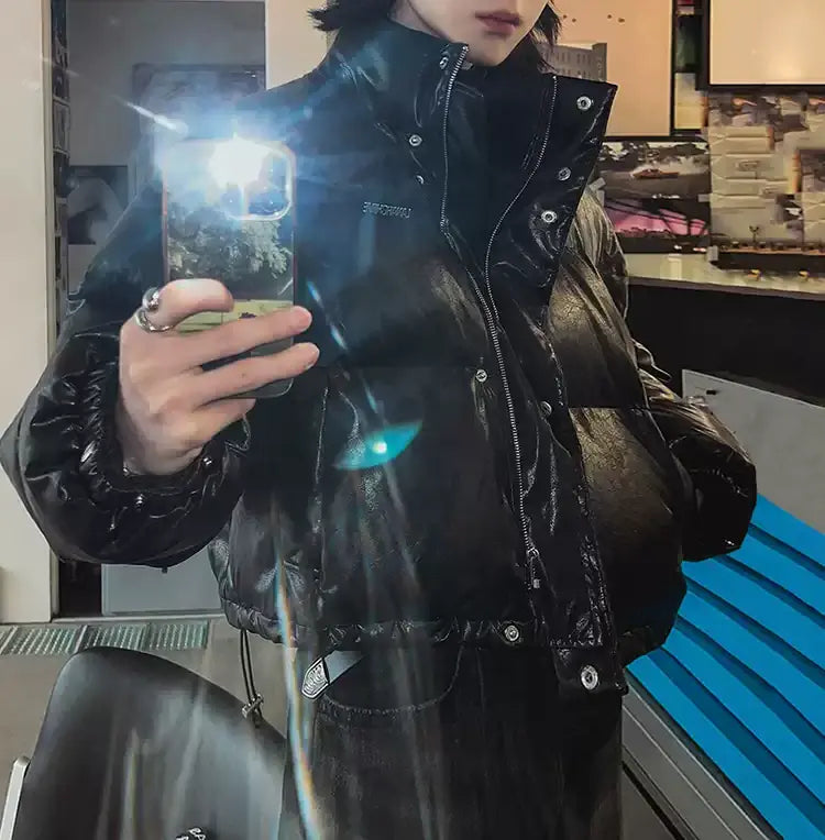 レザーパフジャケット JC1912