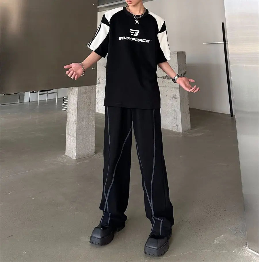 バイカラーショルダーTシャツ TS2033
