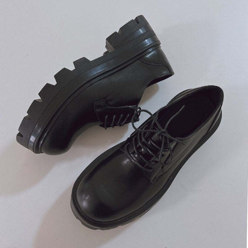 スクエアトゥダービーシューズ SHE101