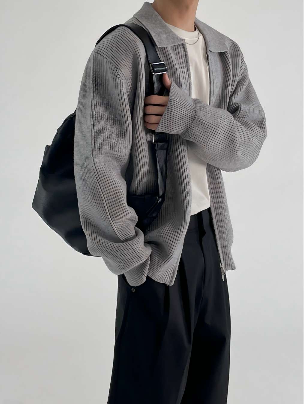 PUレザーボディバッグ BAG303