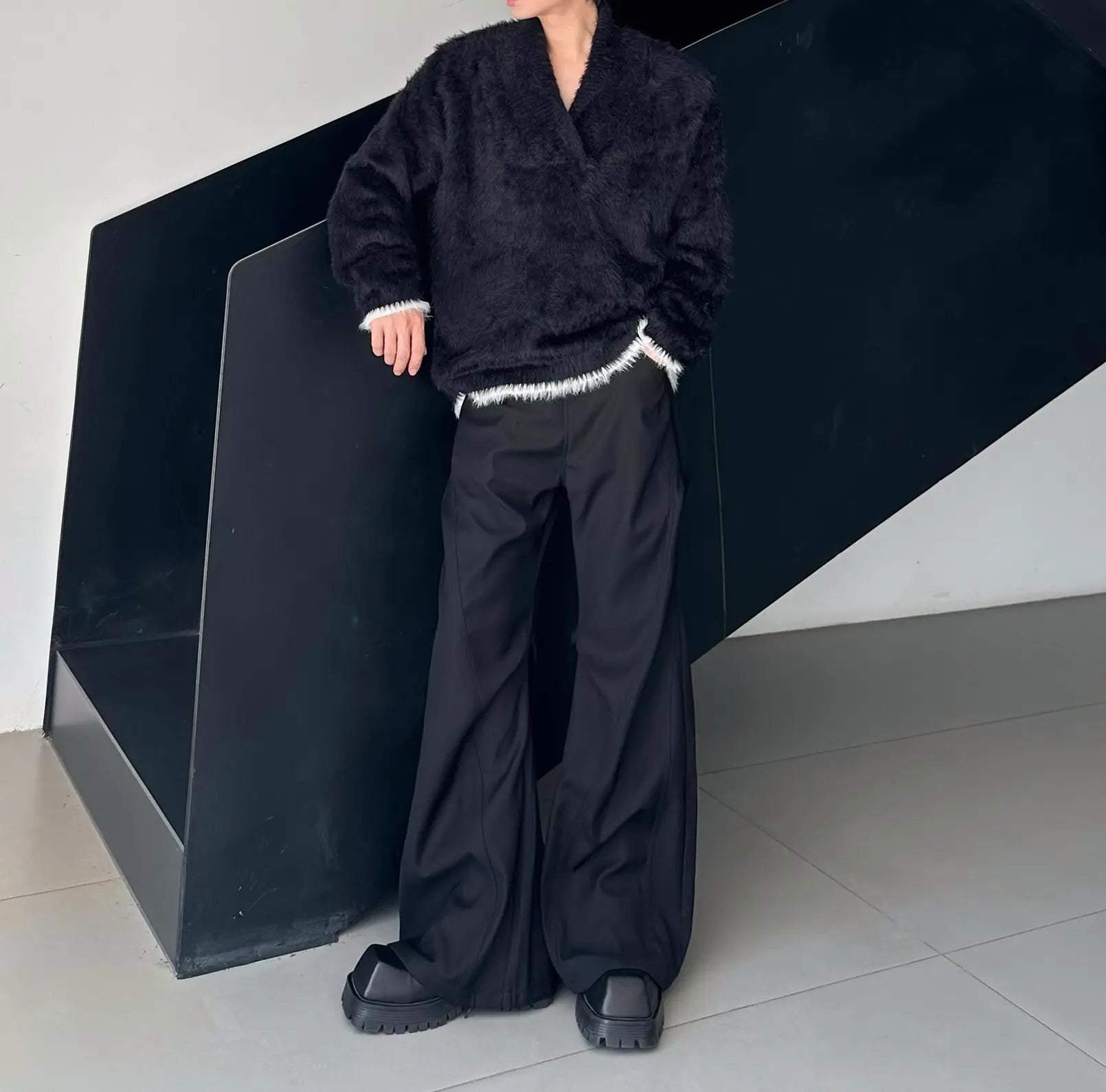 ファーデザインニット JC2001