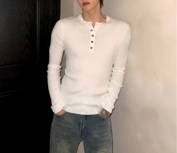 ヘンリーネックトップ S902