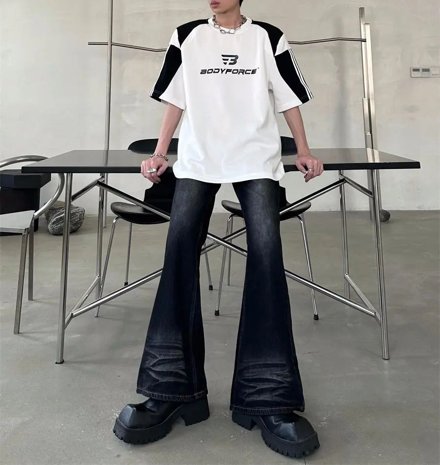 バイカラーショルダーTシャツ TS2033