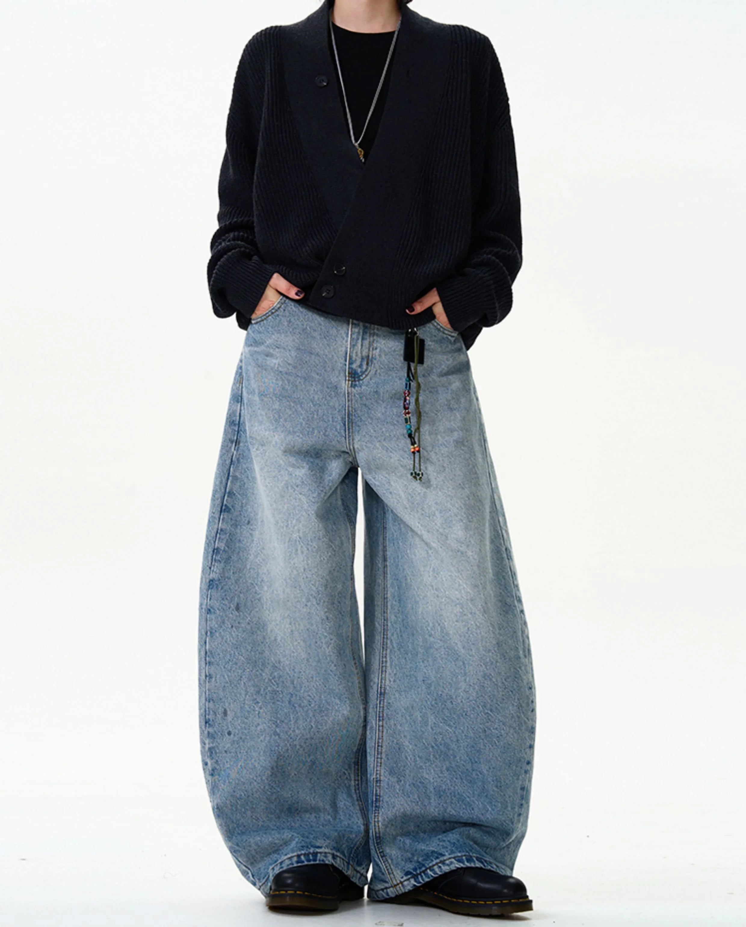 アメリカンクラシックウォッシュドデニムパンツ J101