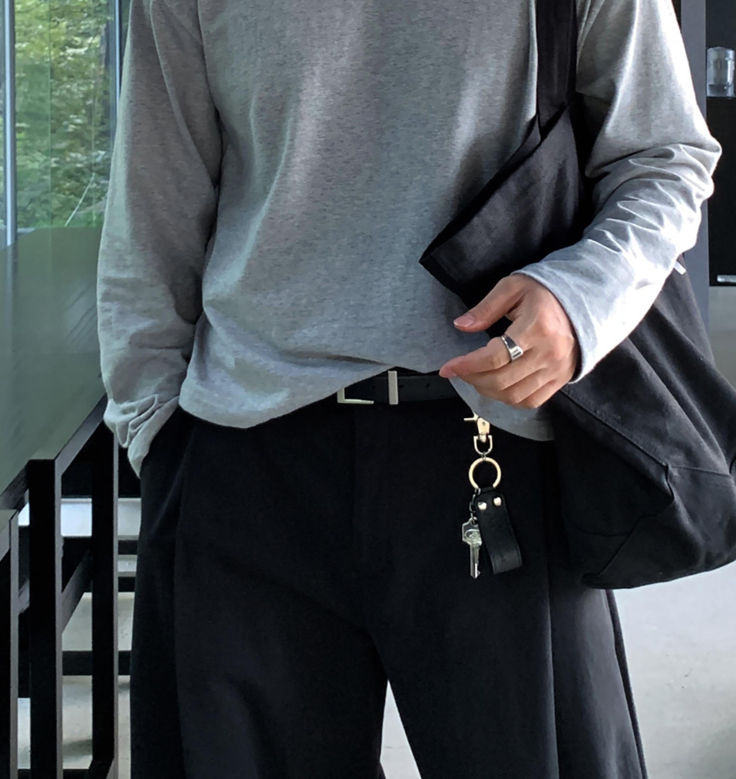 ルーズフィットロングスリーブTシャツ S100a