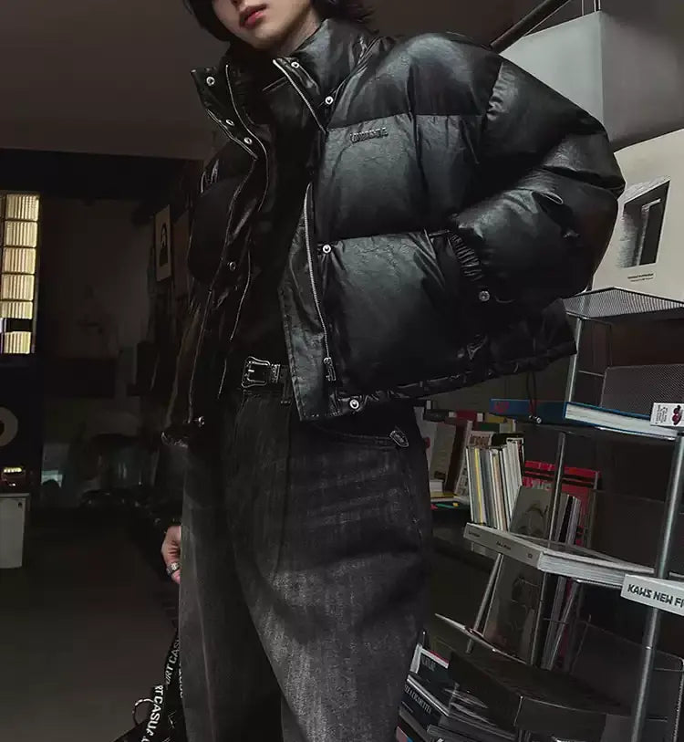 レザーパフジャケット JC1912